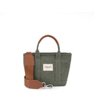 Maison Sacrée-Miramar Khaki Extra Mini Shoulder Bag-Omuz Çantası-1-roqelvaxirum.shop