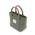 Maison Sacrée-Miramar Khaki Extra Mini Shoulder Bag-Omuz Çantası-3-roqelvaxirum.shop