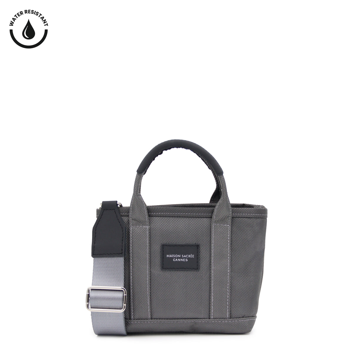 Maison Sacrée-Miramar Winter Grey Extra Mini Shoulder Bag-Miramar-1-roqelvaxirum.shop