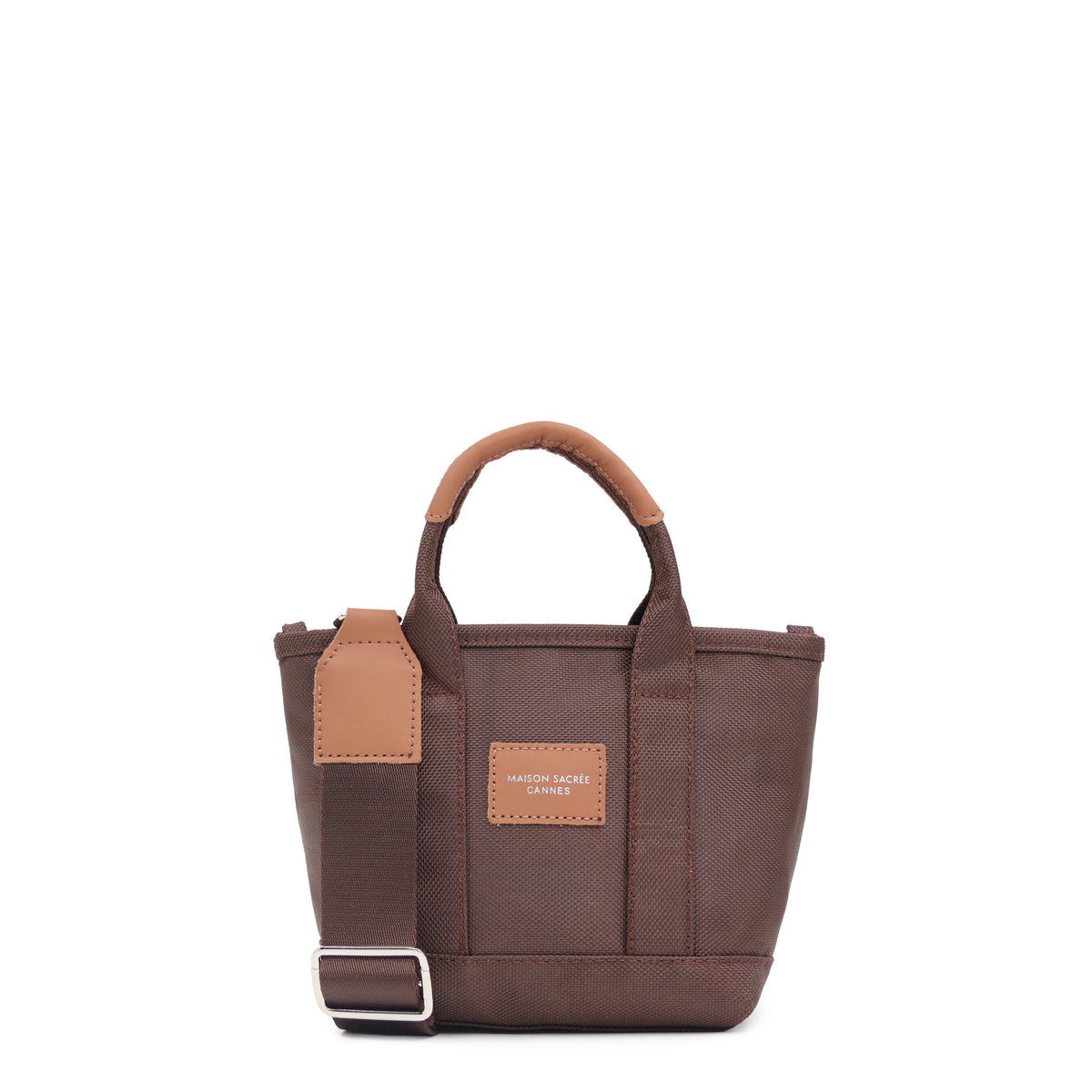Maison Sacrée-Miramar Winter Kahverengi Extra Mini Kol Çantası-Omuz Çantası-1-roqelvaxirum.shop