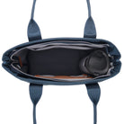 Maison Sacrée-Miramar Winter Navy Blue Large Shoulder Bag-Miramar-4-roqelvaxirum.shop