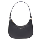 Maison Sacrée-Mirandole Black Leather Shoulder Bag-Omuz Çantası-1-roqelvaxirum.shop