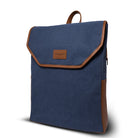 Maison Sacrée-Paloma Navy Blue 15'' Backpack-Sırt Çantası-2-roqelvaxirum.shop
