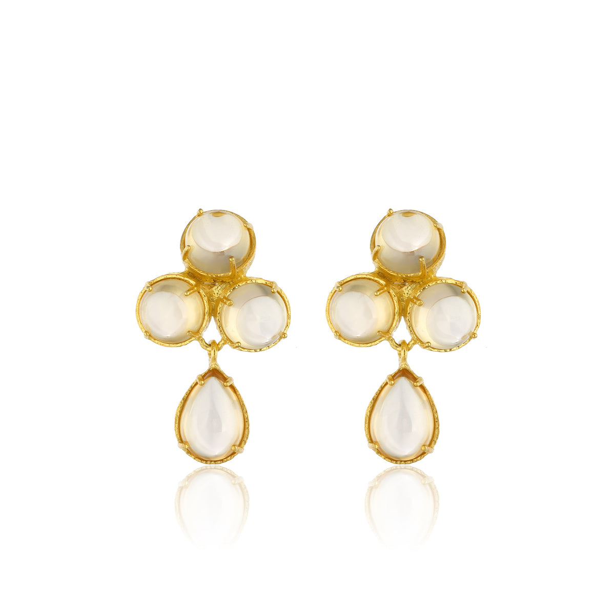 Maison Soula-Aqua Earrings Champagne-Earrings-1-roqelvaxirum.shop