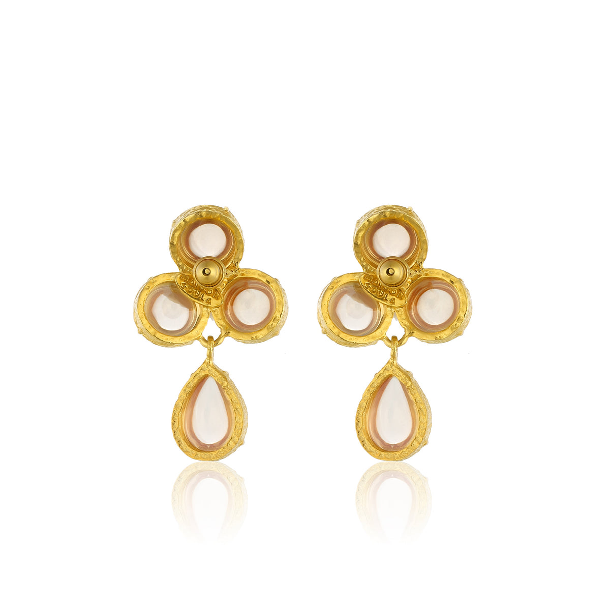 Maison Soula-Aqua Earrings Champagne-Earrings-3-roqelvaxirum.shop