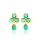 Maison Soula-Aqua Earrings Green-Earrings-3-roqelvaxirum.shop
