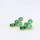 Maison Soula-Aqua Earrings Green-Earrings-5-roqelvaxirum.shop