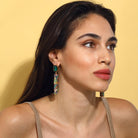 Maison Soula-Cher Drop Earrings Emerald Green-Earrings-2-roqelvaxirum.shop