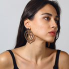 Maison Soula-Follow Your Heart Earrings Dark Blue-Earrings-3-roqelvaxirum.shop