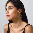 Maison Soula-Follow Your Heart Earrings Emerald Green-Earrings-4-roqelvaxirum.shop
