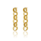 Maison Soula-Gaia Chain Drop Earrings Large Chains-Earrings-3-roqelvaxirum.shop