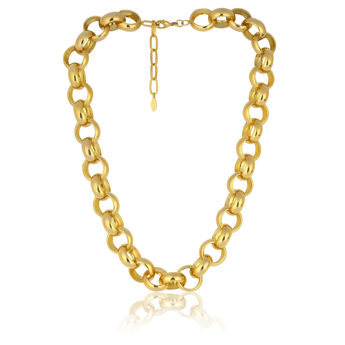 Maison Soula-Gaia Chain Necklace Large Chains-Necklace-1-roqelvaxirum.shop