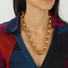 Maison Soula-Gaia Chain Necklace Large Chains-Necklace-2-roqelvaxirum.shop