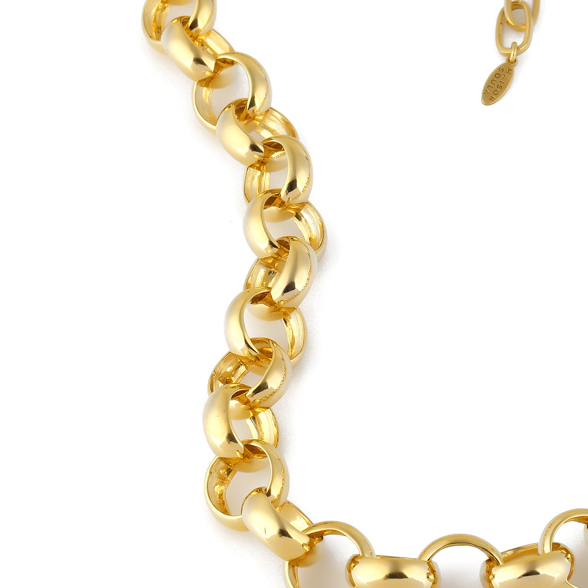Maison Soula-Gaia Chain Necklace Small Chains-Necklace-3-roqelvaxirum.shop