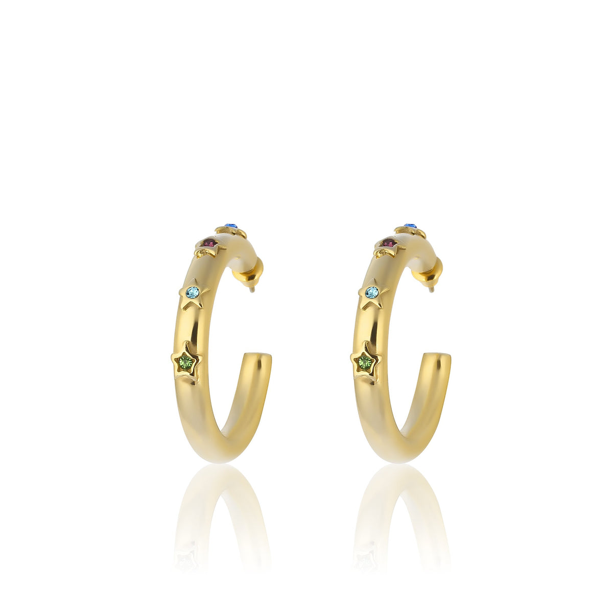 Maison Soula-Andromeda Hoop Earrings-Earrings-1-roqelvaxirum.shop