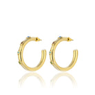 Maison Soula-Andromeda Hoop Earrings-Earrings-2-roqelvaxirum.shop