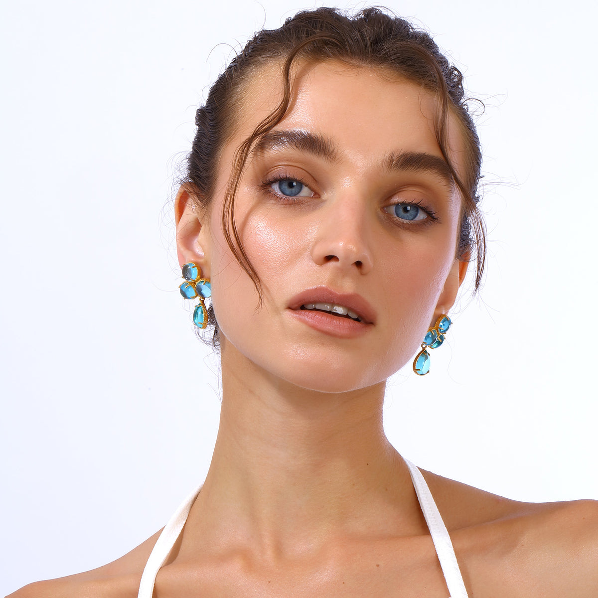 Maison Soula-Aqua Earrings Aquamarine Blue-Earrings-2-roqelvaxirum.shop