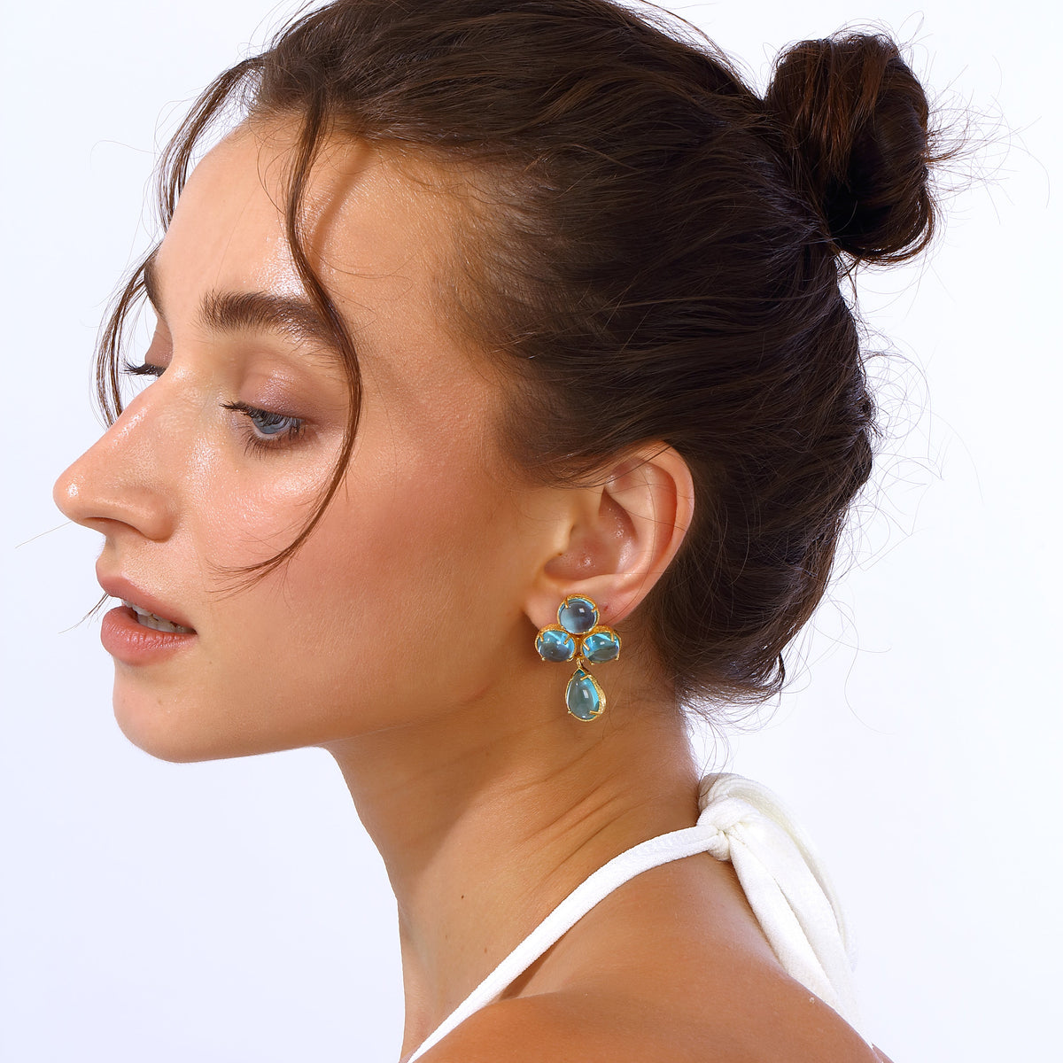 Maison Soula-Aqua Earrings Aquamarine Blue-Earrings-4-roqelvaxirum.shop