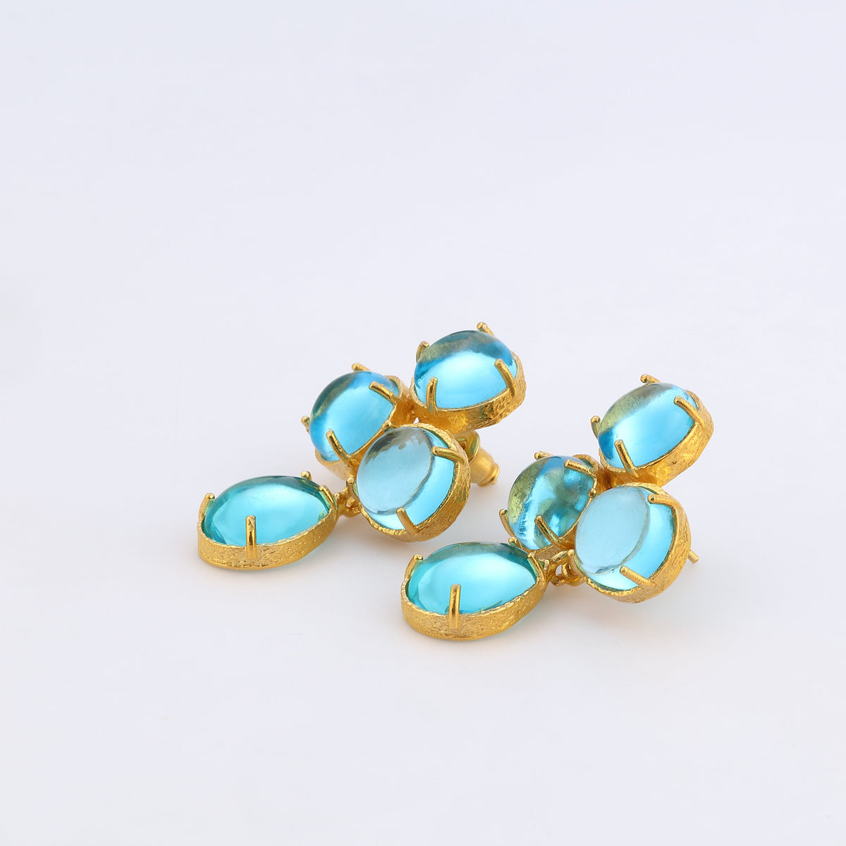 Maison Soula-Aqua Earrings Aquamarine Blue-Earrings-7-roqelvaxirum.shop