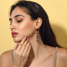 Maison Soula-Cher Drop Earrings Cherry Chocolate-Earrings-2-roqelvaxirum.shop