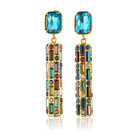 Maison Soula-Cher Drop Earrings Deep Blue-Earrings-1-roqelvaxirum.shop
