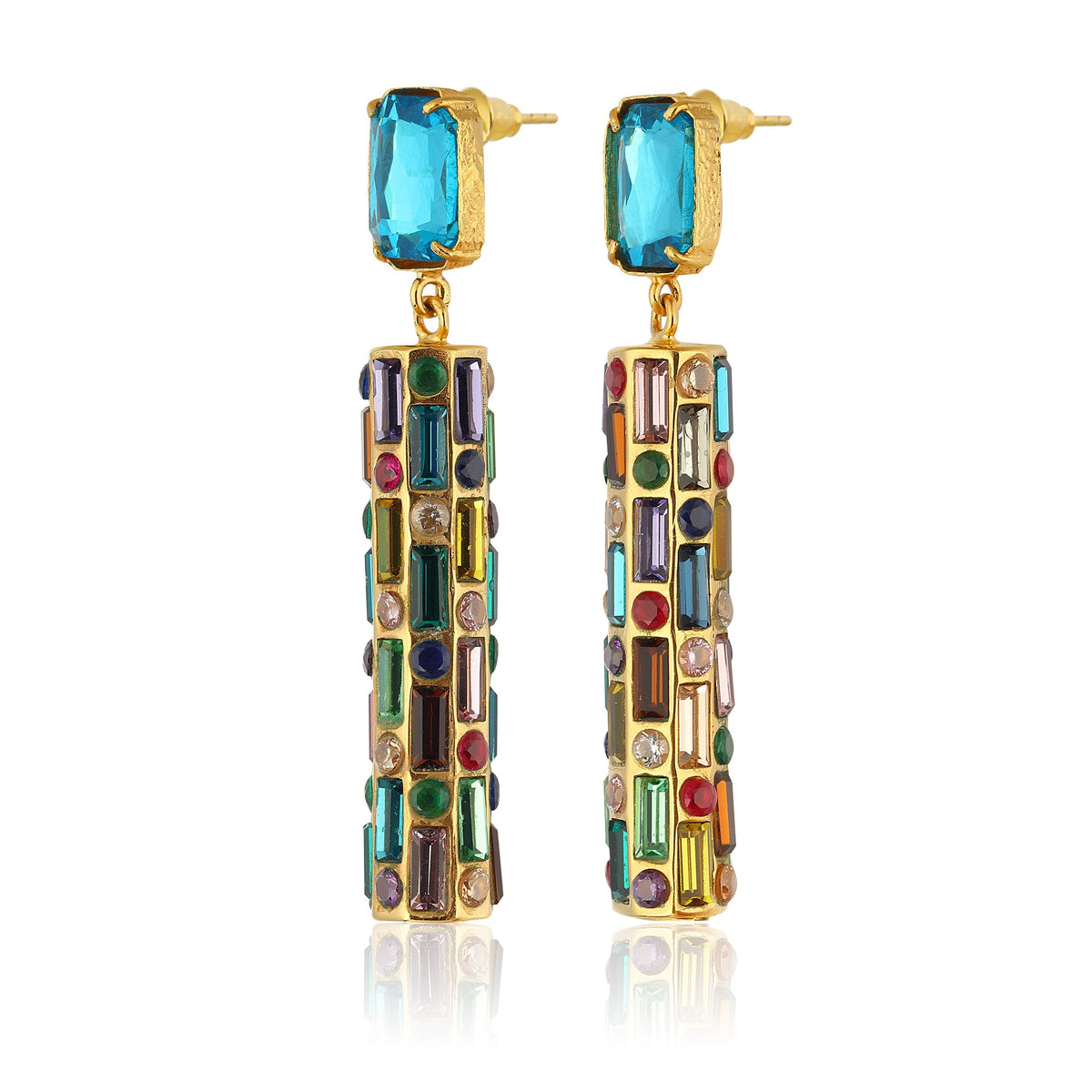 Maison Soula-Cher Drop Earrings Deep Blue-Earrings-3-roqelvaxirum.shop