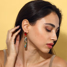 Maison Soula-Cher Drop Earrings Emerald Red-Earrings-2-roqelvaxirum.shop