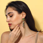 Maison Soula-Cher Drop Earrings Light Green-Earrings-3-roqelvaxirum.shop