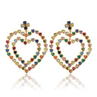 Maison Soula-Follow Your Heart Earrings Multicolor Vibrant Colors-Earrings-1-roqelvaxirum.shop