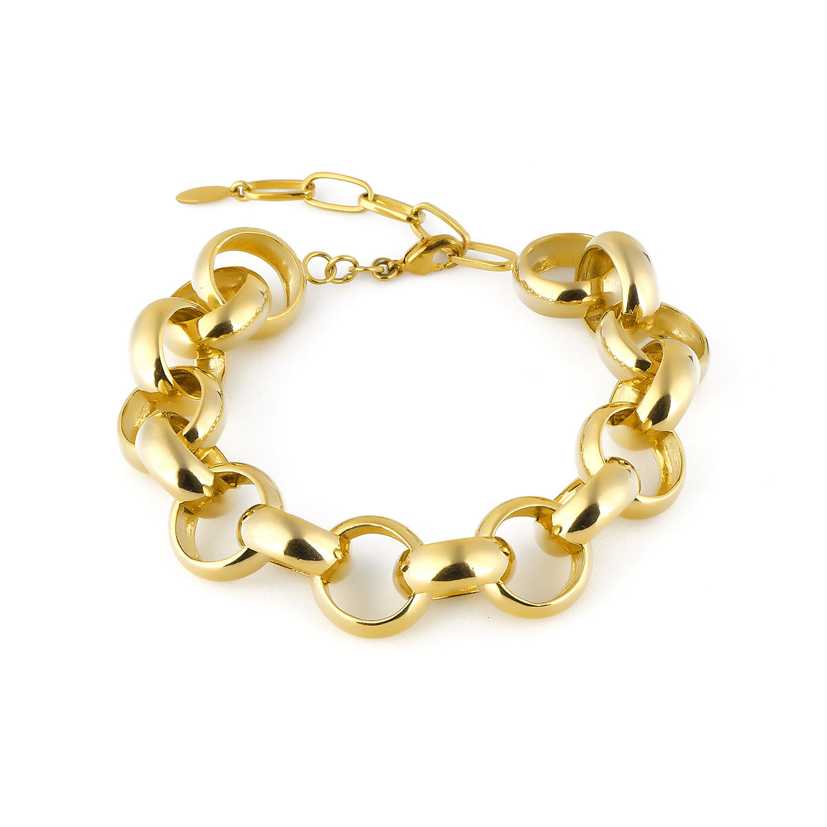 Maison Soula-Gaia Chain Bracelet Large Chains-1-roqelvaxirum.shop
