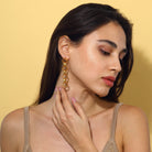 Maison Soula-Gaia Chain Drop Earrings Small Chains-Earrings-2-roqelvaxirum.shop
