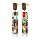 Maison Soula-Gloria Earrings Cherry Chocolate-Earrings-3-roqelvaxirum.shop