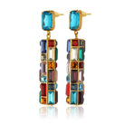 Maison Soula-Gloria Earrings Deep Blue-Earrings-3-roqelvaxirum.shop