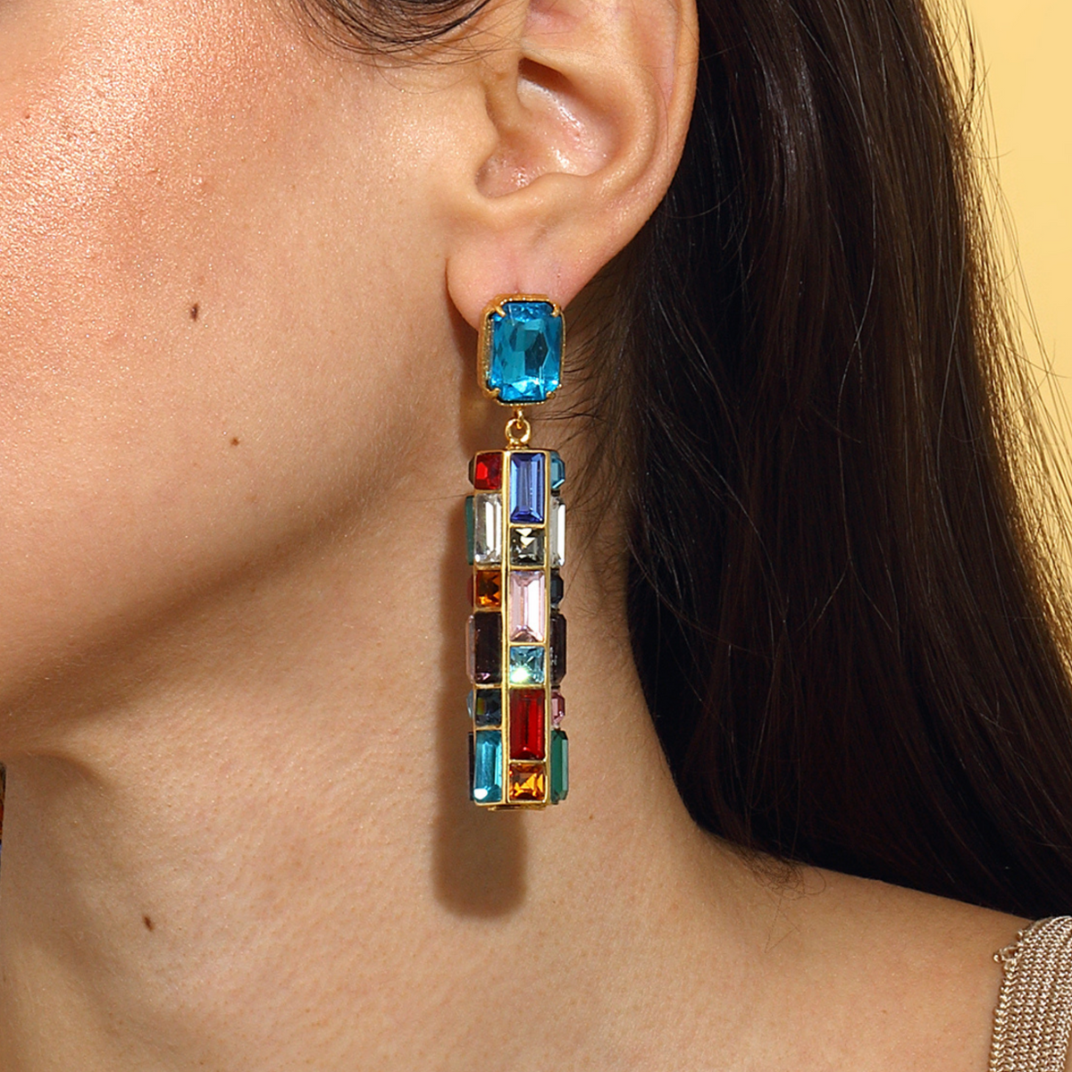 Maison Soula-Gloria Earrings Deep Blue-Earrings-6-roqelvaxirum.shop
