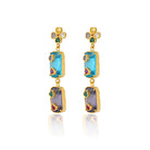 Maison Soula-Hedone Earrings Blue & Violet-3-roqelvaxirum.shop