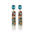 Maison Soula-Hypnos Drop Earrings Deep Blue-Earrings-1-roqelvaxirum.shop