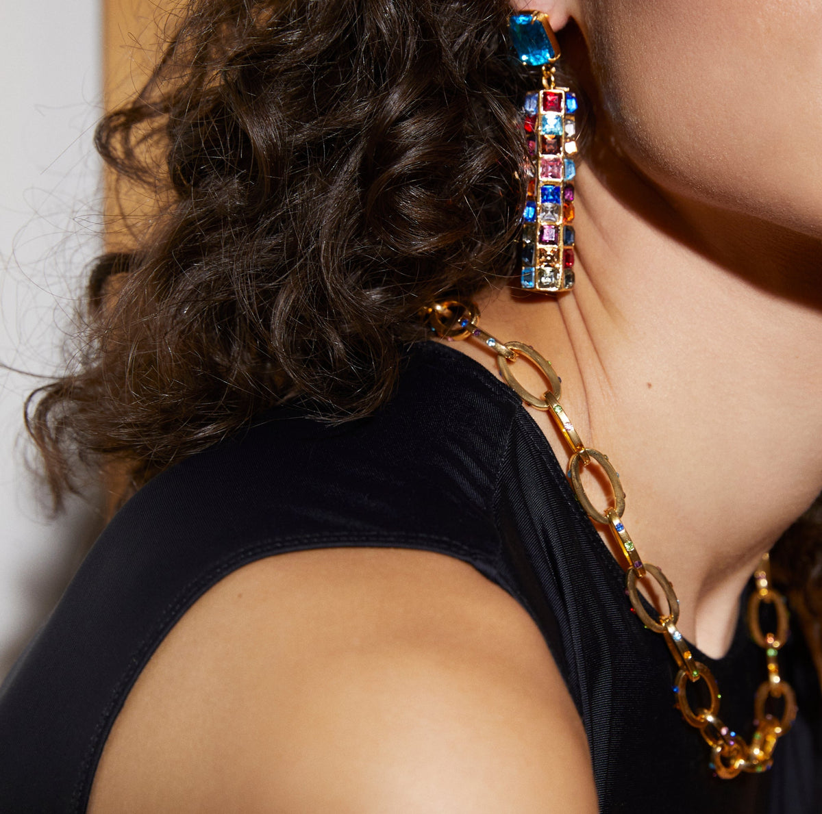 Maison Soula-Hypnos Drop Earrings Deep Blue-Earrings-2-roqelvaxirum.shop