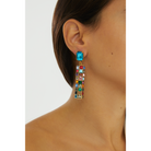 Maison Soula-Hypnos Drop Earrings Deep Blue-Earrings-4-roqelvaxirum.shop