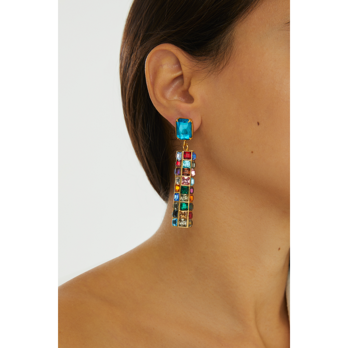 Maison Soula-Hypnos Drop Earrings Deep Blue-Earrings-4-roqelvaxirum.shop