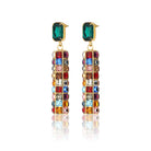 Maison Soula-Hypnos Drop Earrings Emerald Green-Earrings-3-roqelvaxirum.shop