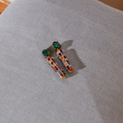 Maison Soula-Hypnos Drop Earrings Emerald Green-Earrings-4-roqelvaxirum.shop