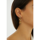 Maison Soula-Kalea Flower Trio Drop Earrings-Earrings-2-roqelvaxirum.shop