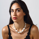 Maison Soula-La Sirena Pearl Necklace-Necklace-5-roqelvaxirum.shop