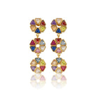 Maison Soula-Trio Wheel Of Fortune Earrings-Earrings-1-roqelvaxirum.shop