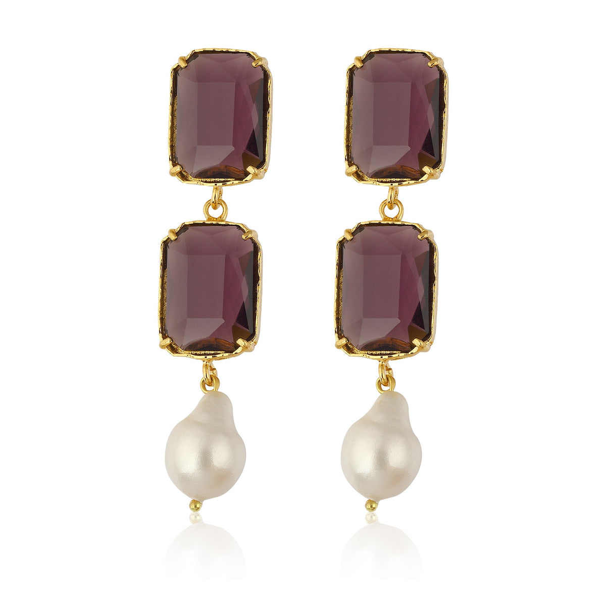 Maison Soula-Sloane Earrings Amethyst-Earrings-1-roqelvaxirum.shop