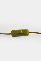 Luum Kumaş Şapkalı Traverten Abajur - 5