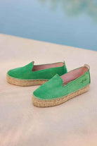 Manebi-Hamptons Double Sole Espadrilles Palm Green-Espadril-1-roqelvaxirum.shop