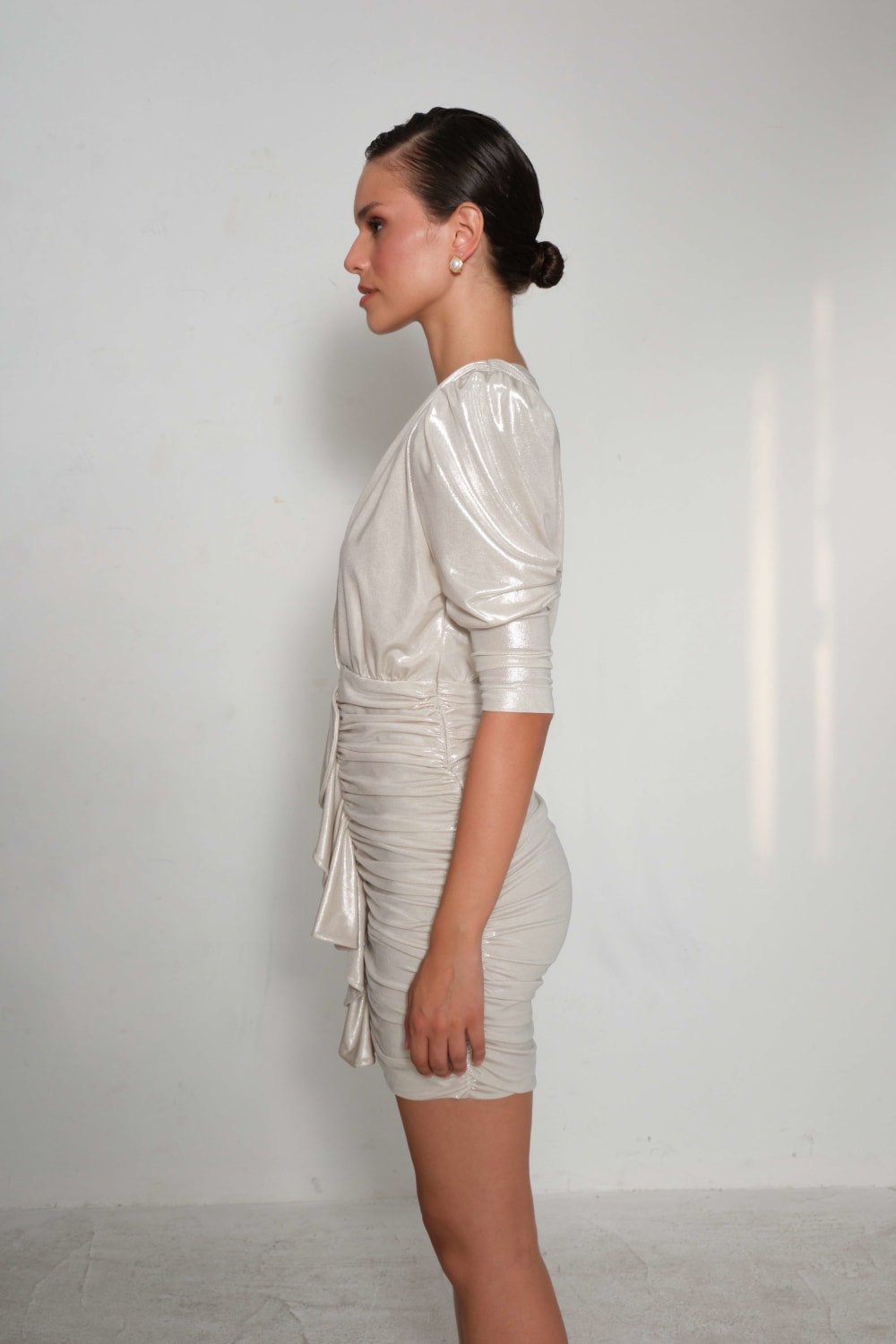 Manshet-Crimson Mini Elbise-Elbise-3-roqelvaxirum.shop