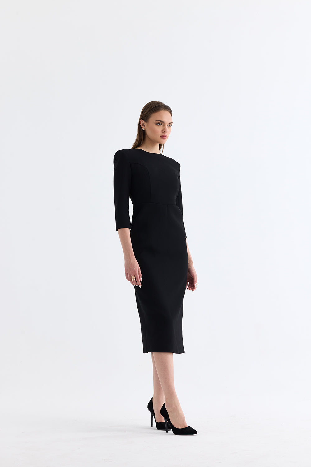 Manshet-İris / Sırt Dekolteli Abiye Elbise-Elbise-2-roqelvaxirum.shop