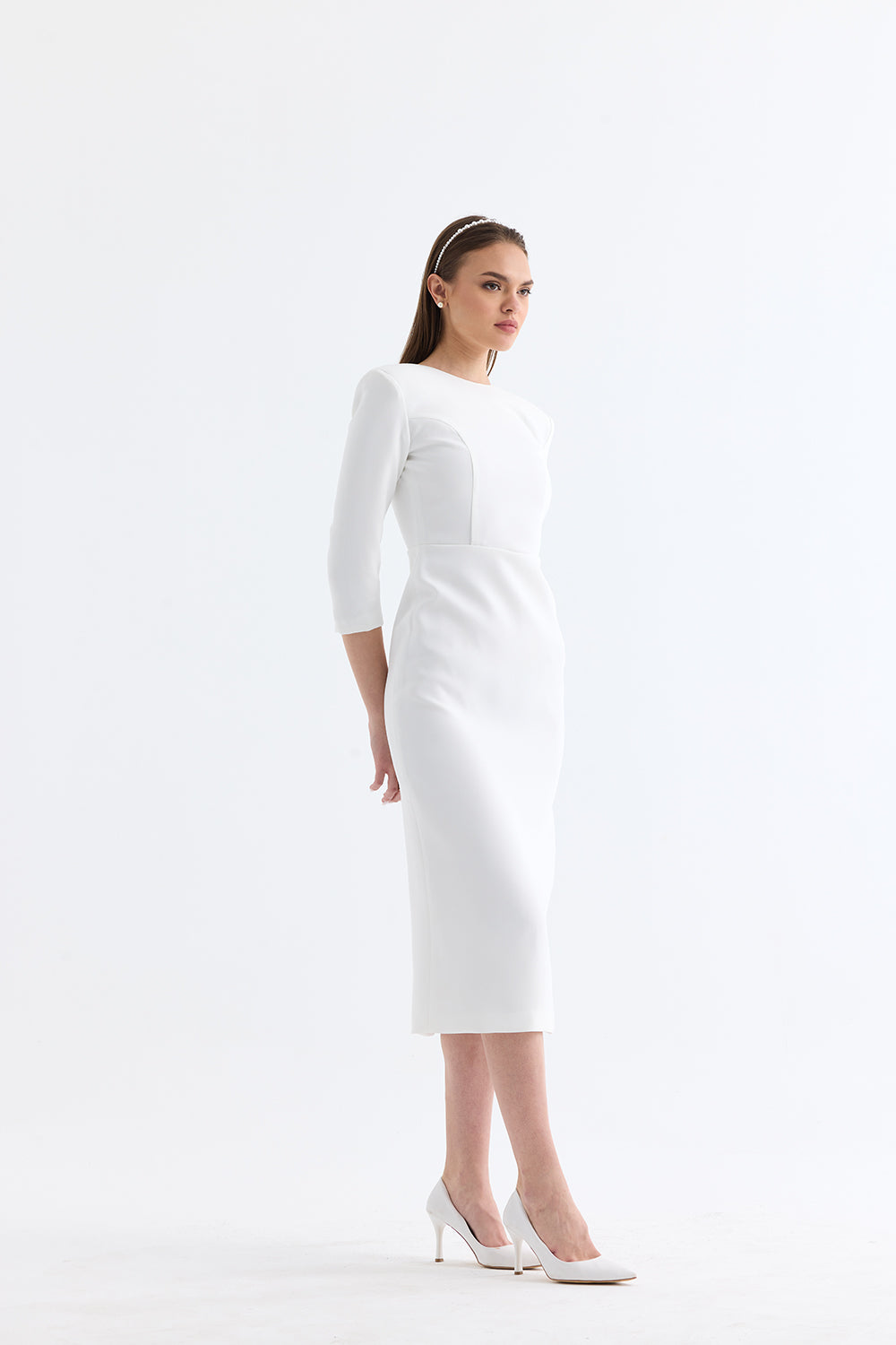Manshet-İris / Sırt Dekolteli Abiye Elbise-Elbise-4-roqelvaxirum.shop